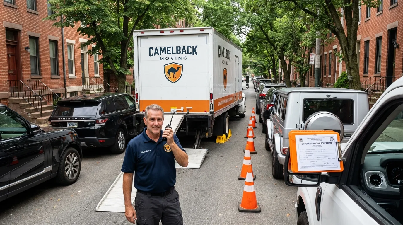 City street loading permit setup in Bainbridge, NY